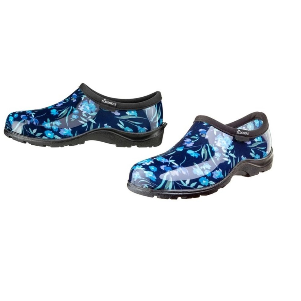 Sloggers rain farm garden waterproof shoe blue - Picture 2 of 2